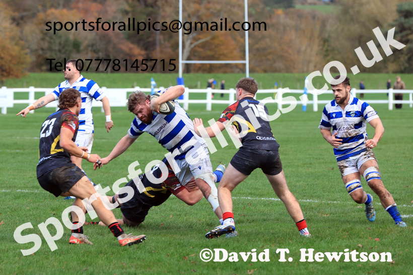 Tynedale v Hull, Saurday, November 8th, 2025. Photo: David T. Hewitson/Sports for All Pics